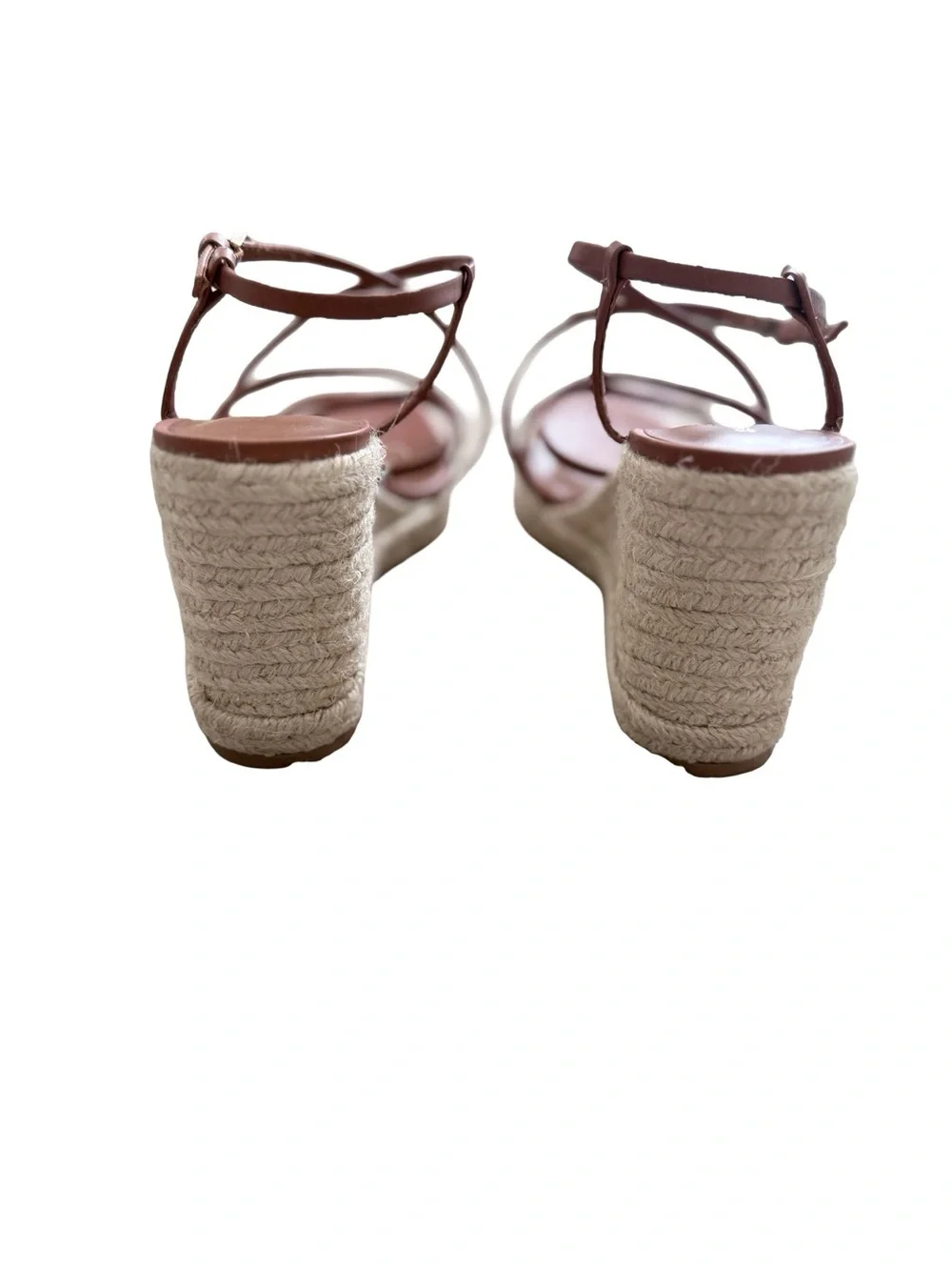 NEW Reformation Alexia Espadrille Wedge Sandals Sz 7.5